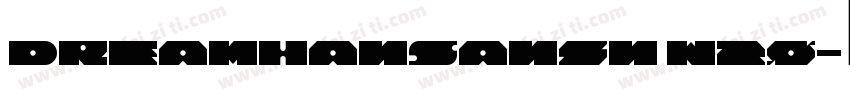 DreamHanSansn w20字体转换